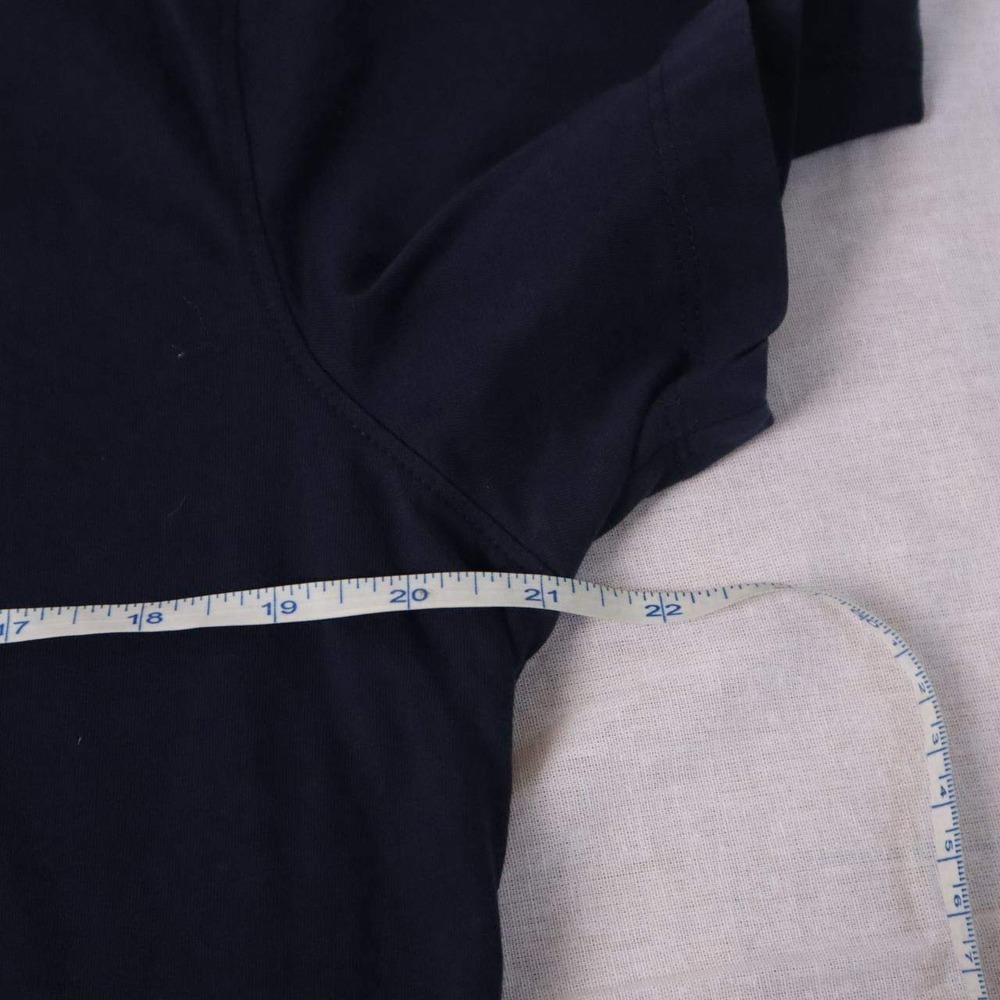 Purificación García Navy Crewneck‎ T-Shirt – Men's M Luxury Cotton Shirt - Picture 7 of 7